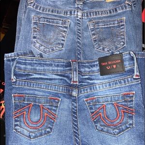 Boys True Religion jeans size 6 skinny